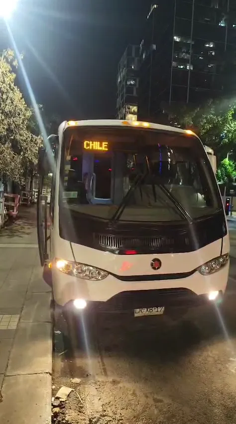 Minibús de noche